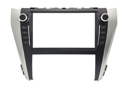 Комплект рамки с разъёмами 9" Toyota Camry 55 2015-2018 (прямая)с кнопками - Car-Smart 7048K9
