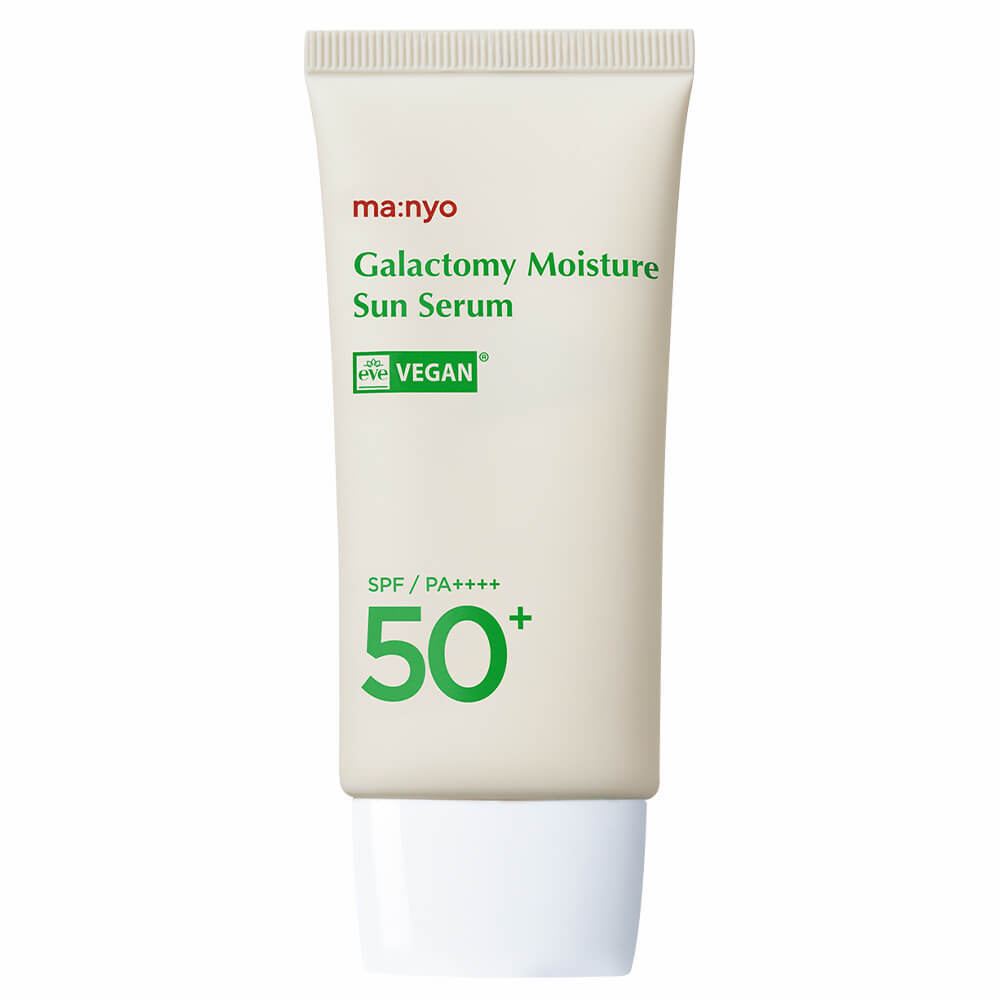 Manyo Factory Galac Moisture Sun Serum SPF50+ PA++++ солнцезащитная крем-сыворотка с галактомисисом