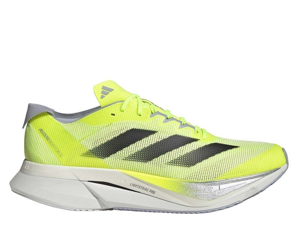 Кроссовки для бега мужские adidas Adizero Boston 12 M Лимонно-черные