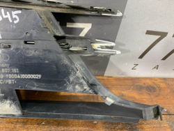 Решетка переднего бампера левая Audi A8 (D5) 17-нв Б/У Оригинал 4N0807679A