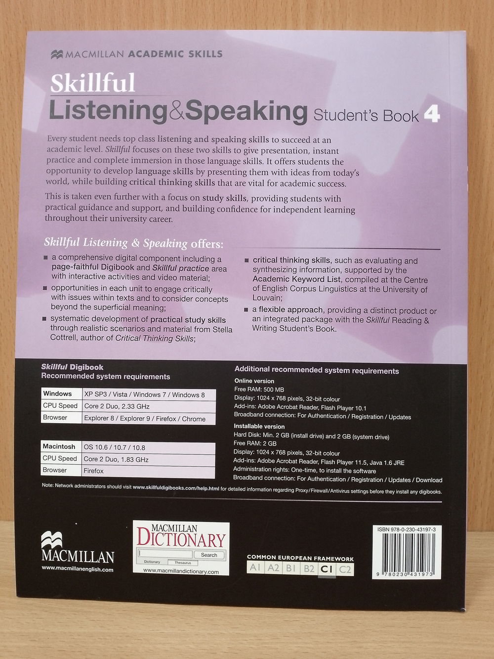 Skillful Level 4 Listening & Speaking Student's Book & Digibook