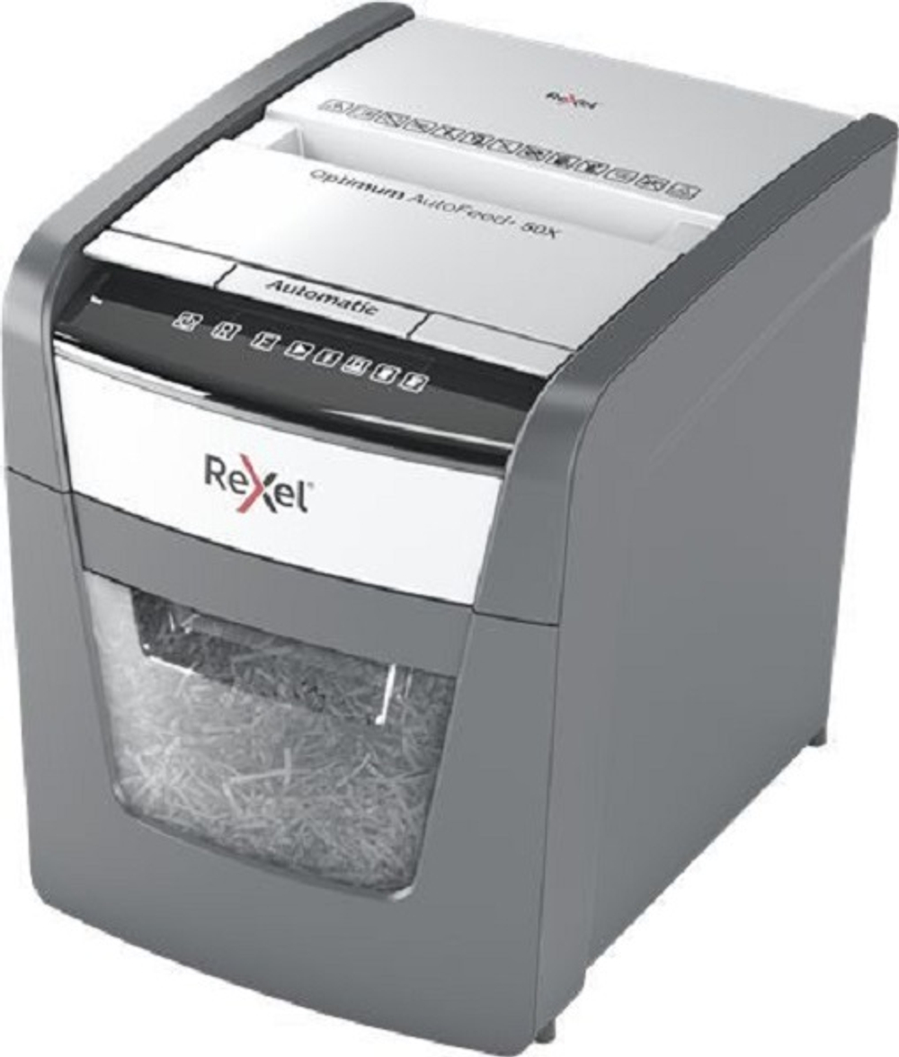 Уничтожитель бумаг  Rexel Optimum Auto+ 50X
