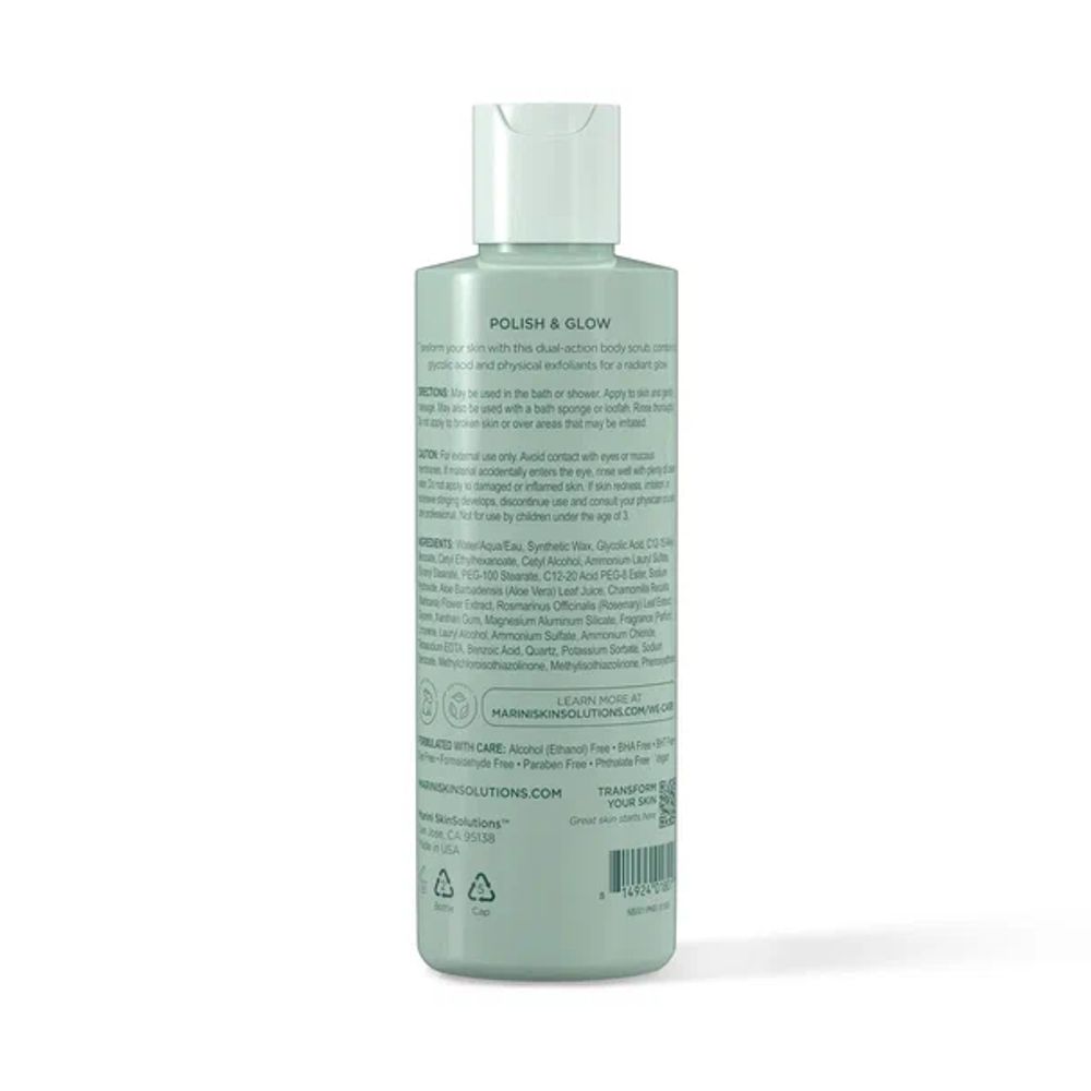 Jan Marini BIOGLYCOLIC® RESURFACING BODY SCRUB Скраб для тела с двойным полирующим действием 237 мл (Срок 10/26 + 12 мес после вскрытия)
