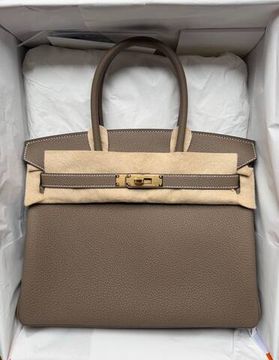 Сумка Hermes Birkin 30 Etoupe Togo Gold Hardware 
