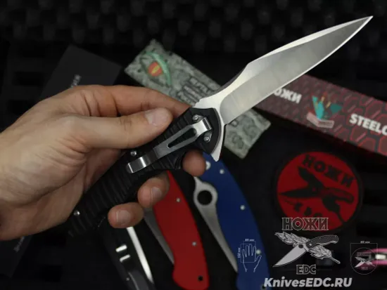 Складной нож Steelclaw Ракшас c клинком из стали D2, рукоять G10