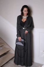 Рубашка «Мерцание» в сером