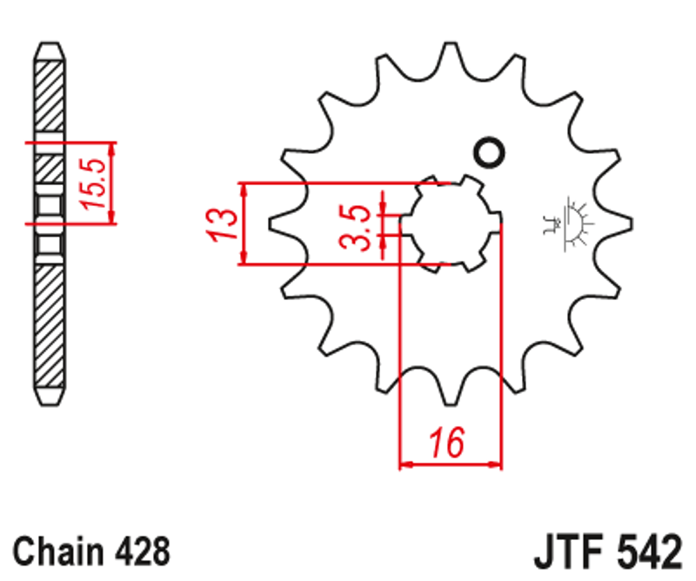 Звезда JTF542.10