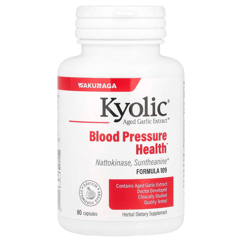 Kyolic, Aged Garlic Extract™, Aged Garlic Extract™, формула 109, 80 капсул