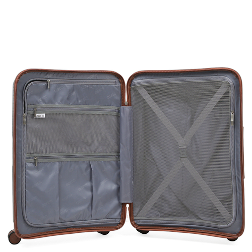 Чемодан средний (М) полипропилен "Fabretti"