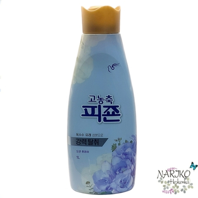 Кондиционер для белья PIGEON Rich Perfume Blue Bianca парфюмированный супер-концентрат с ароматом Голубое небо, 1 л.