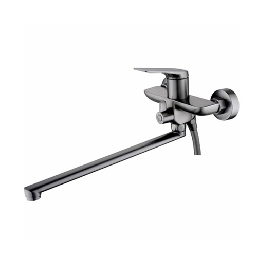 Смеситель для ванны и раковины 35к HB22816-3  HAIBA див корп L-нос оружейная сталь