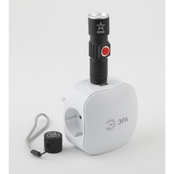 Светодиодный фонарь АРМИЯ РОССИИ MA-601 ручной Циркон аккумуляторный с регулировкой фокуса зарядка от USB