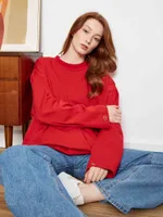 Лонгслив Toccotwo Red neck Красный