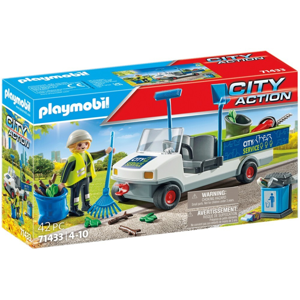 Playmobil - City Action Уборка города с помощью электромобиля 71433 / артикул   71433  / GTIN 4008789714336