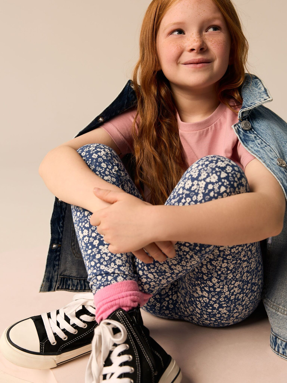 Легинсы для девочки Next E61-319, Синий