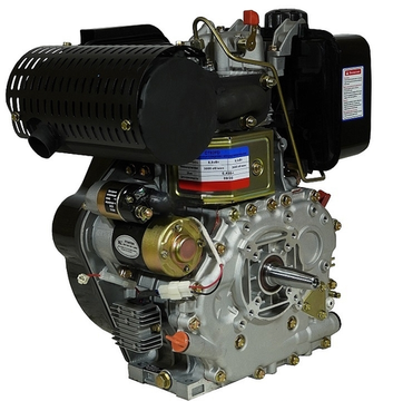 Двигатель дизельный "LIFAN" C192FD (12,5 л.с., эл стартер, катушка 6 А, конус)