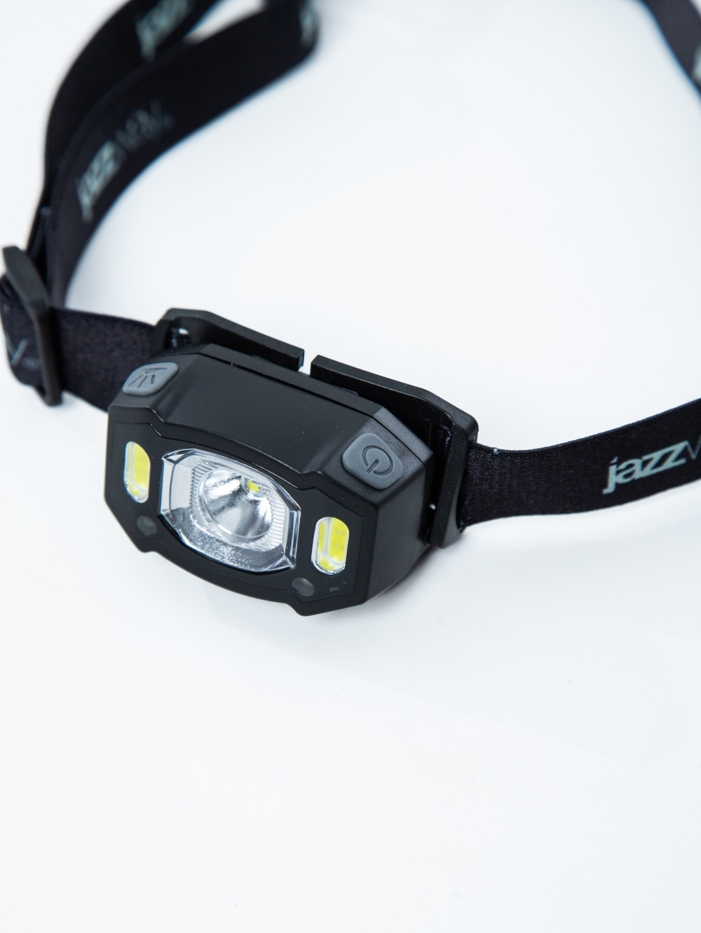 Фонарь налобн. JAZZway AccuH3-L5W-bk (черн.) красн.свеч.