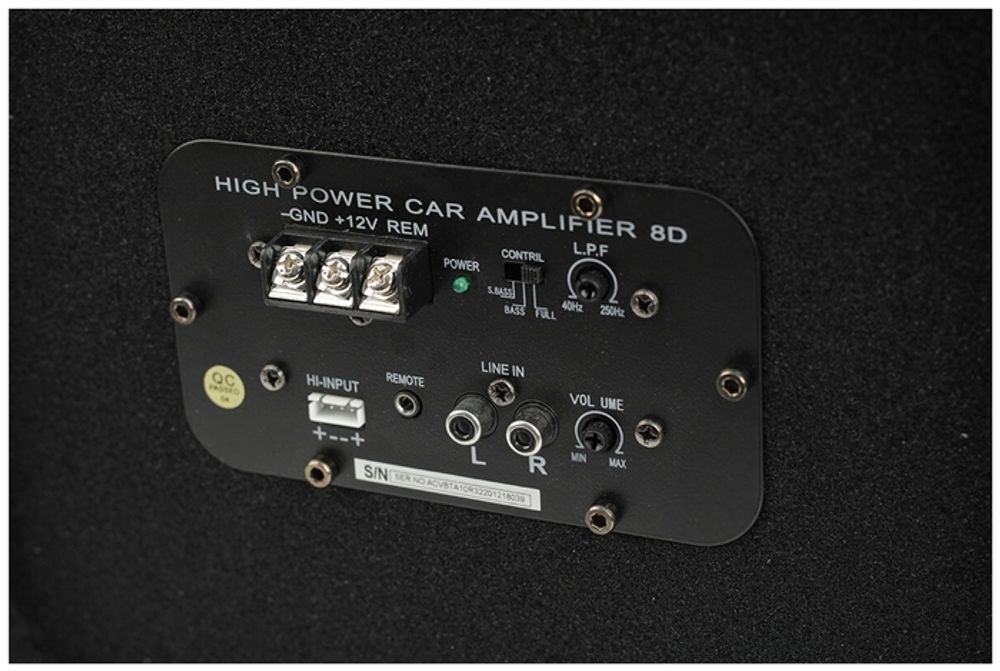 Сабвуфер автомобильный ACV BTA-10R