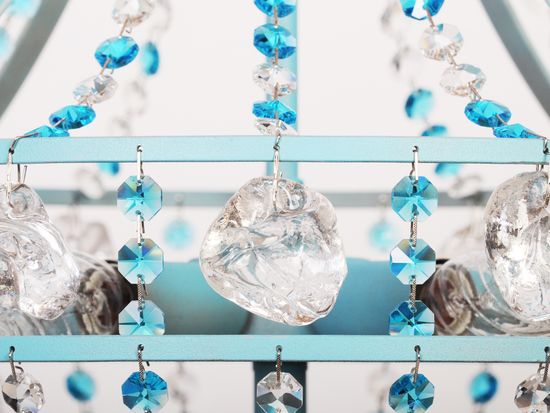 Подвесная люстра Manne L.6301-5 DARK BLUE