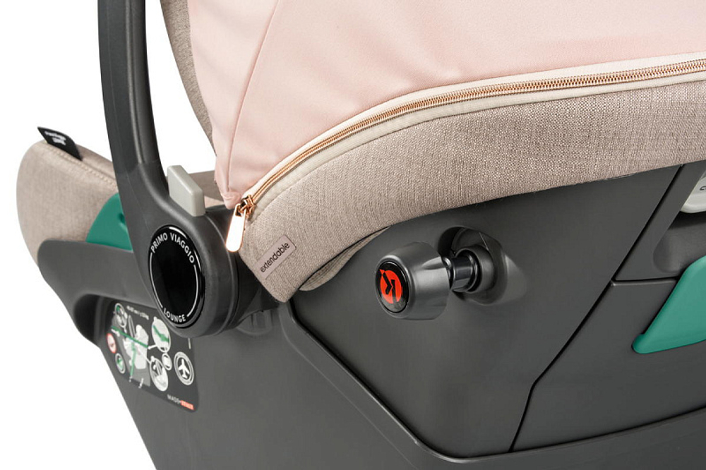 Коляска 3 в 1 Peg Perego Veloce Belvedere Lounge Mon Amour