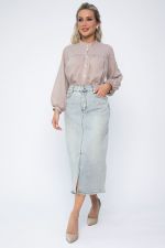 Юбка Мюнхен (голубо-зеленая) Ю13644-4М LT Collection