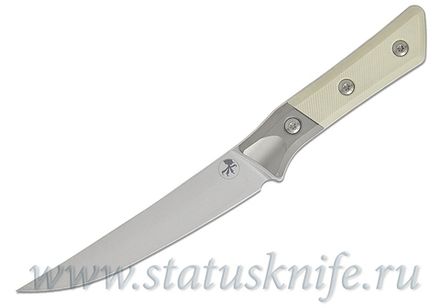 Нож Microtech Kitchen Boning Bolster G-10 3100B-10IV Ivory