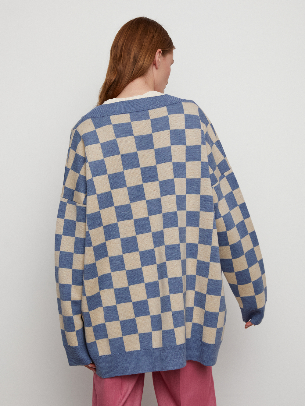 Кардиган Chess Blue