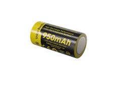 Аккумулятор Nitecore NL169 Li-ion, 3.7 В, 950 мАч, RCR123/16340