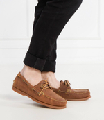 Кожаные мокасины merton boat-boat POLO RALPH LAUREN - коричневый(803932219)