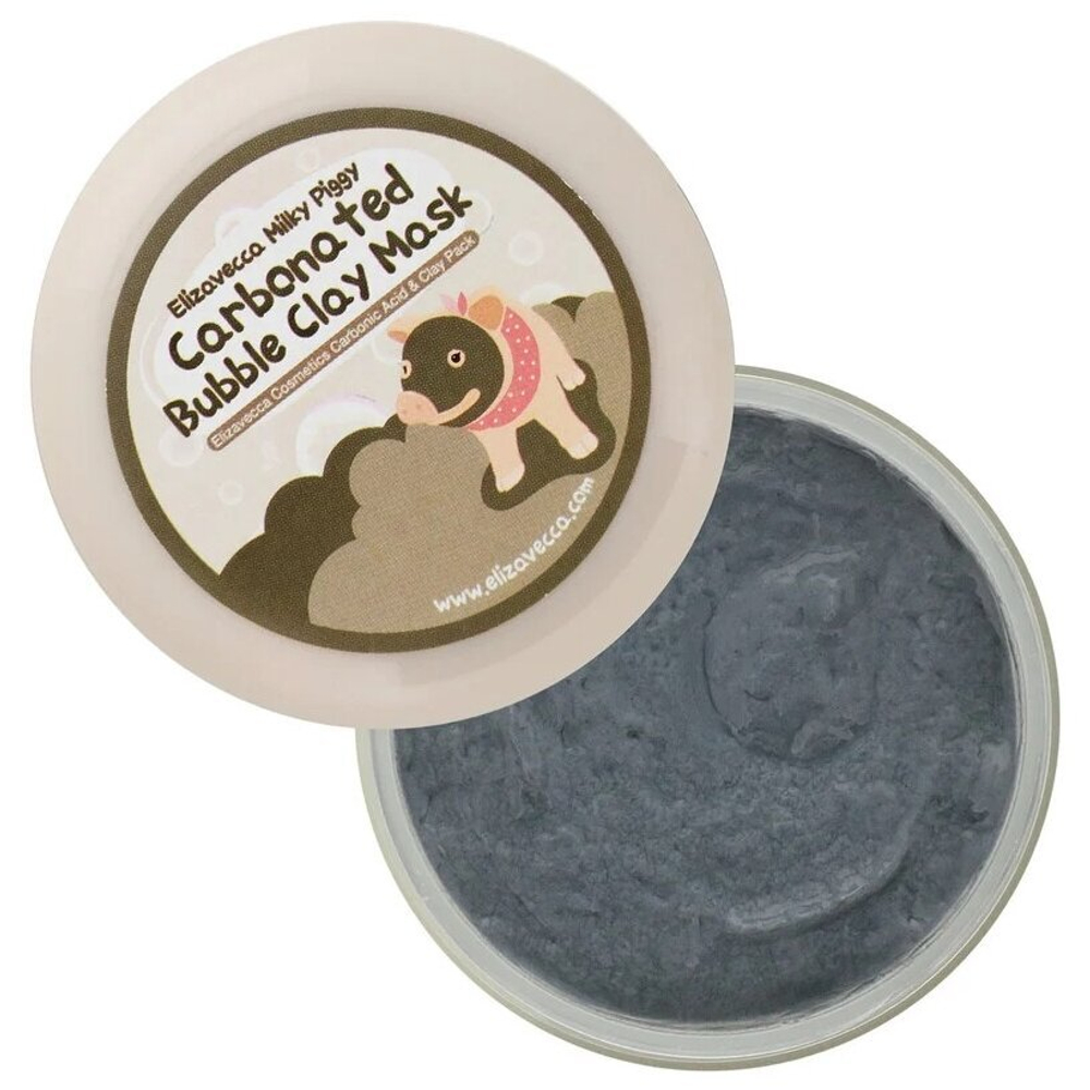 Elizavecca Milky Piggy пузырьковая глиняная маска, 100 г, 100 мл