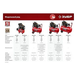 Безмасляный воздушный компрессор ЗУБР КП-200-24 Н6 серия "Мастер"