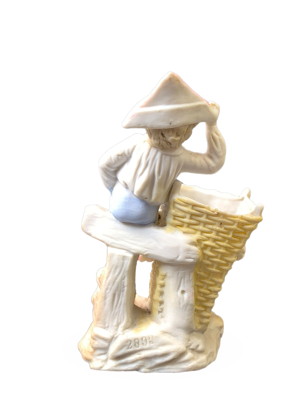 Карандашница (статуэтка) "Мальчик с петухом" Германия