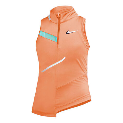 Женская теннисная майка Nike Court Dri-Fit Tank Top Women - Orange, Multicoloured