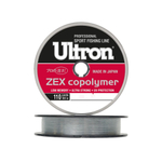 Монофильная леска для рыбалки ULTRON Zex Copolymer 0,20 мм, 100 м, 5,2 кг, прозрачная, 1 штука. Товар уцененный
