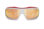 Спортивные очки LiP Typhoon / Gloss White - Red / PC Photochromic / ecLiPse™ Series ML Red Brown