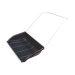 ДВИЖОК ДЛЯ СНЕГА 730*277 ММ МЕТАЛ. П-ОБРАЗ. РУЧКА, СТАЛЬН. ПЛАСТИНА (1/5) "АЛЬТЕРНАТИВА" М1263