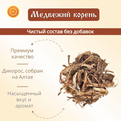 Медвежий корень Алтайский (Копеечник чайный/Красный корень).