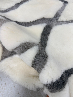 Ковер шкура натуральная овчина меховой