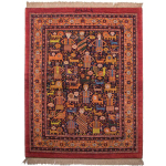 Персидский ковер ручной работы Qashqai (195 × 145 см) 220210214 Иран