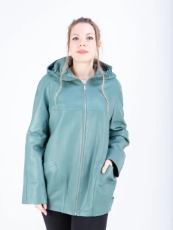 Куртка женская кожаная большие размеры