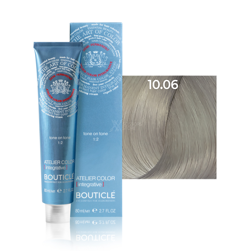 Полуперманентный краситель для тонирования волос Bouticle Atelier Color Intergative