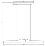 Подвесной светильник Arte Lamp Conca A4286SP-19BK