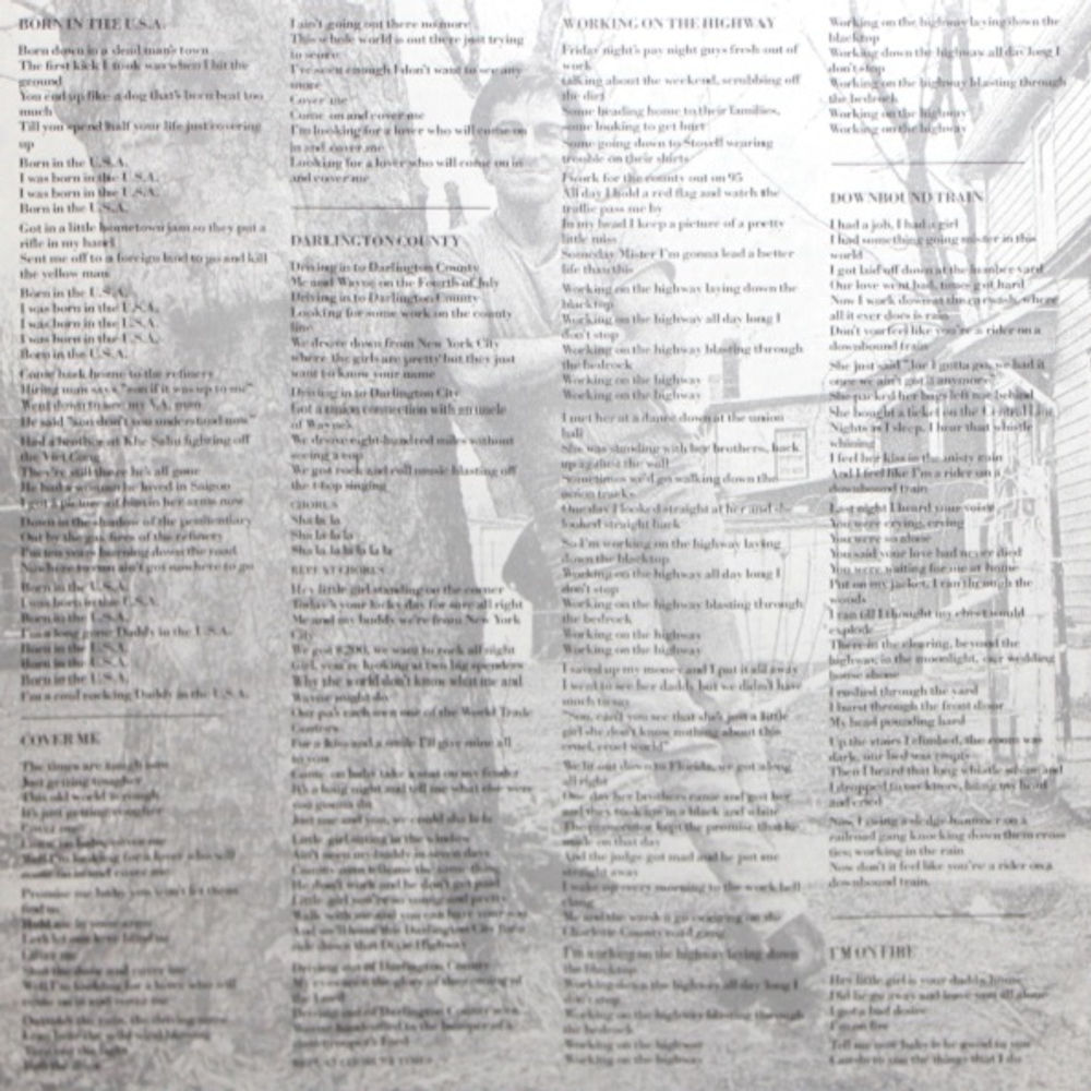 Bruce Springsteen / Born In The U.S.A. (LP)
