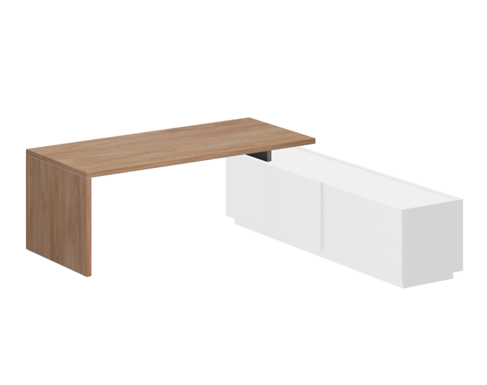 Стол письменный на опорную тумбу OLIVER