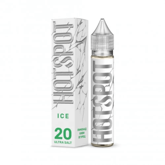 Hotspot Ice Salt 30 мл - Холодный Лимонад Киви Огурец (Ultra)