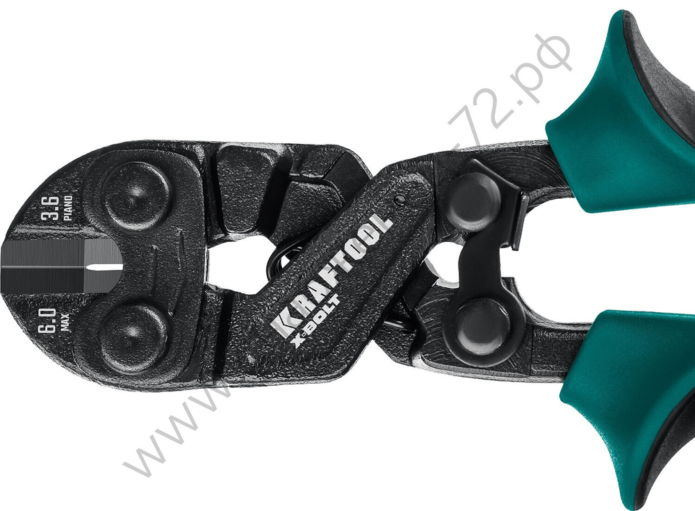 KRAFTOOL X-BOLT 200 мм, Компактный цельнокованый болторез (23283)