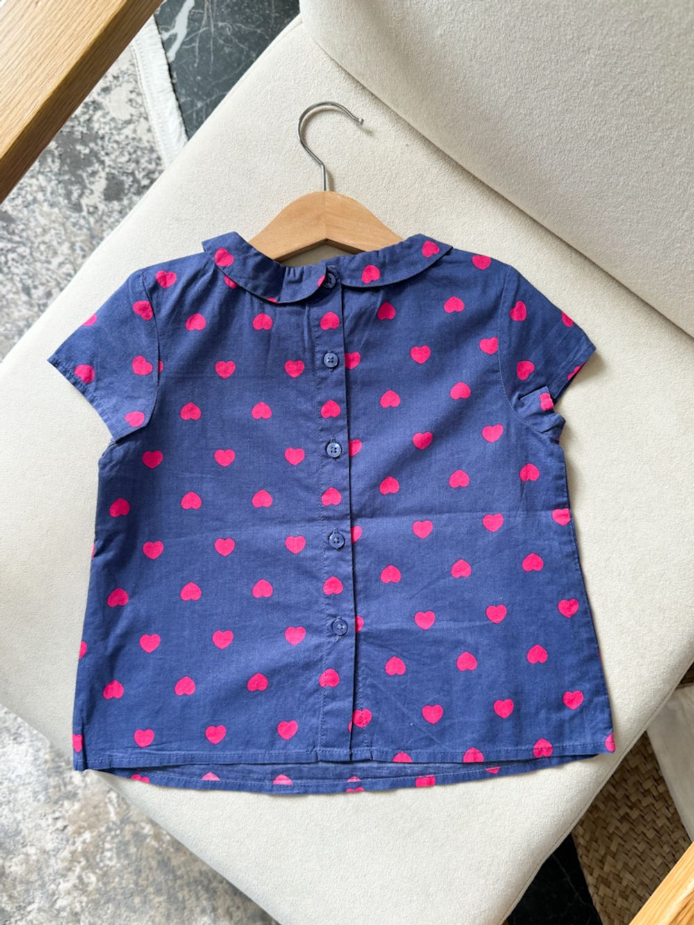 Хлопковая рубашка Benetton, 92