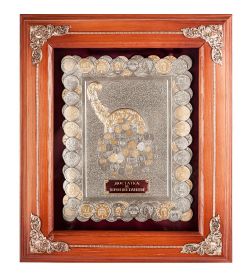 GAEM Art ПК- 37 Ключница «Рог Изобилия-монеты» 29х33