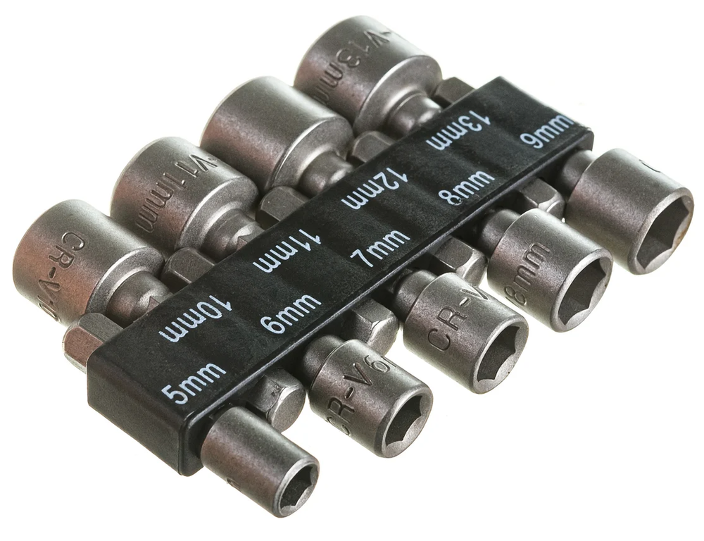 57915 Набор усиленных головок 9шт 5-13мм