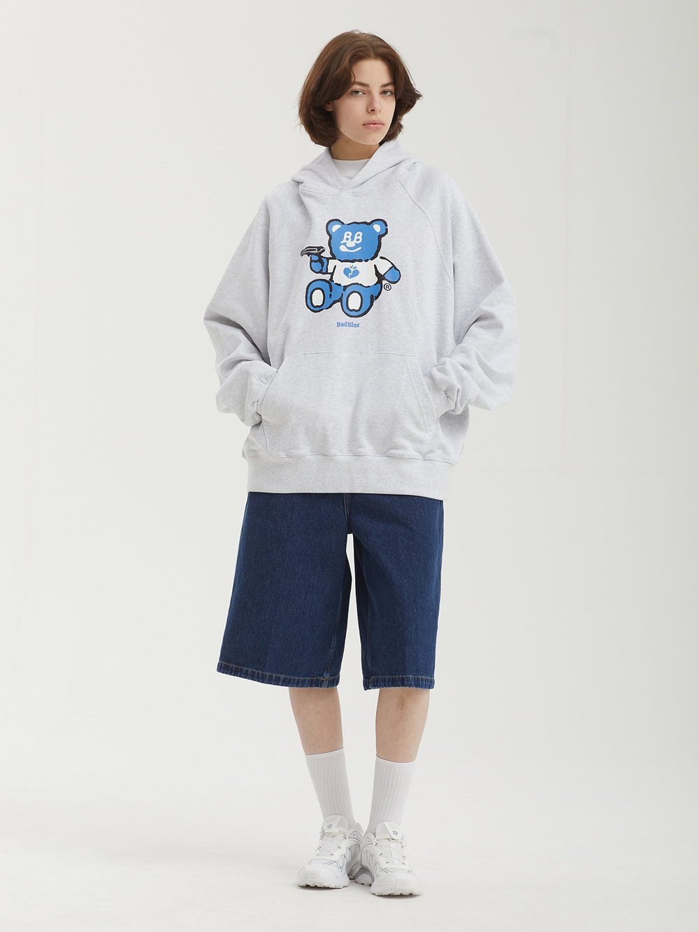 Женская Толстовка Badbear Graphic Grey